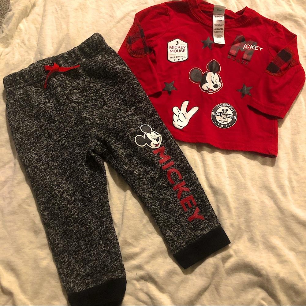 Disney Mickey Outfit 12-18M | VGUC